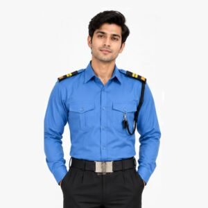 Security Sky Blue Shirt